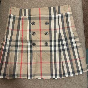 Burberry Pleated Skort